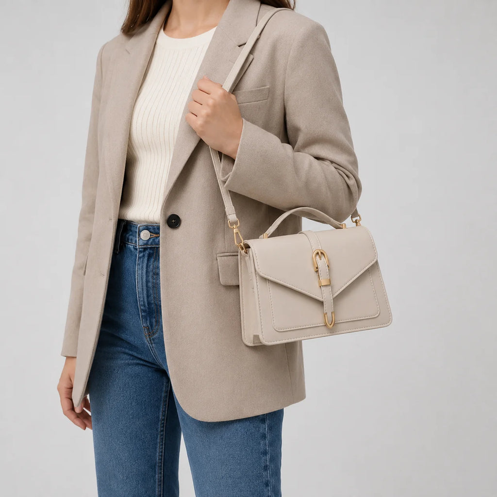Mini sac bandoulière femme à rabat ma vie en sac