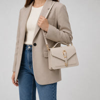 Mini sac bandoulière femme à rabat ma vie en sac