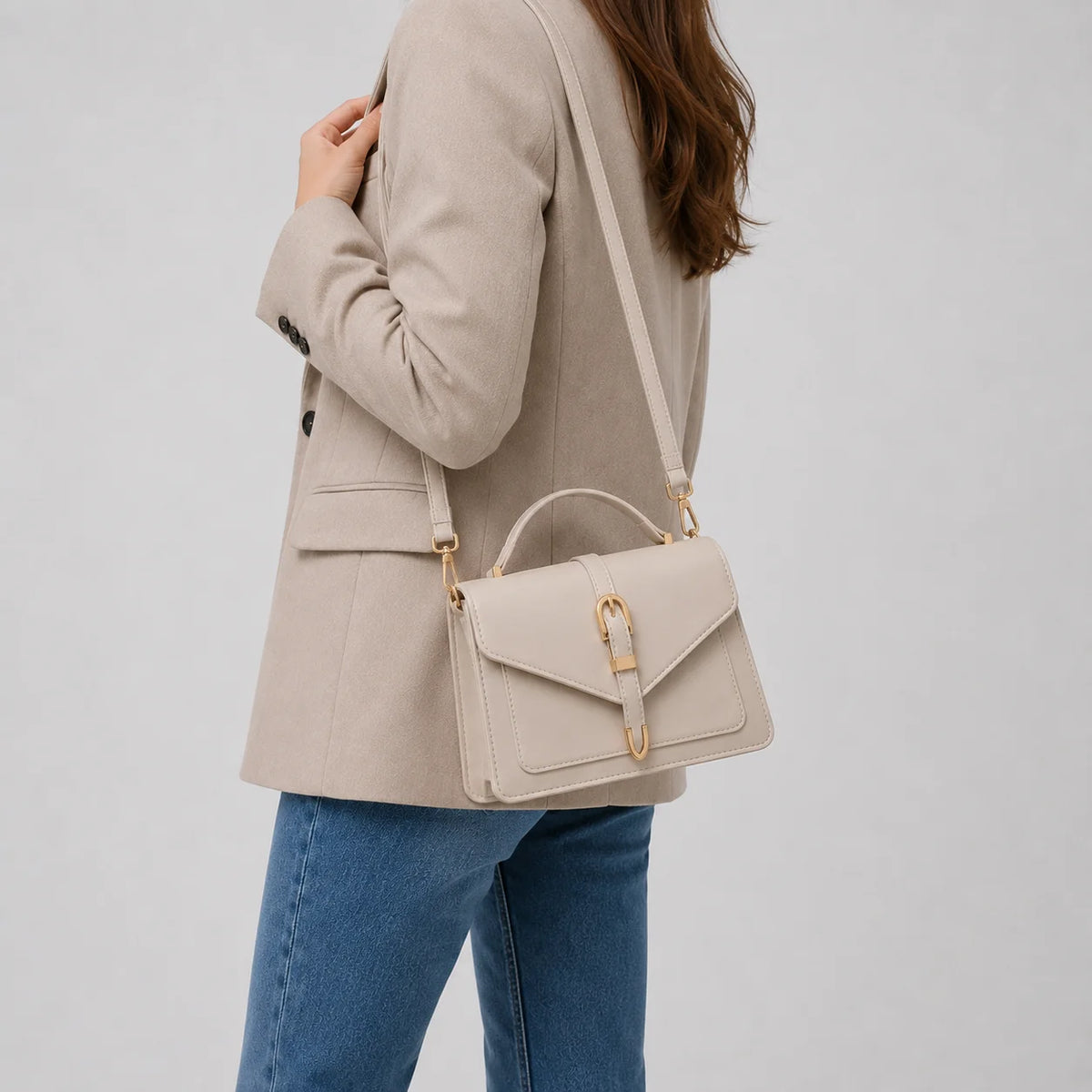 Mini sac bandoulière femme à rabat ma vie en sac