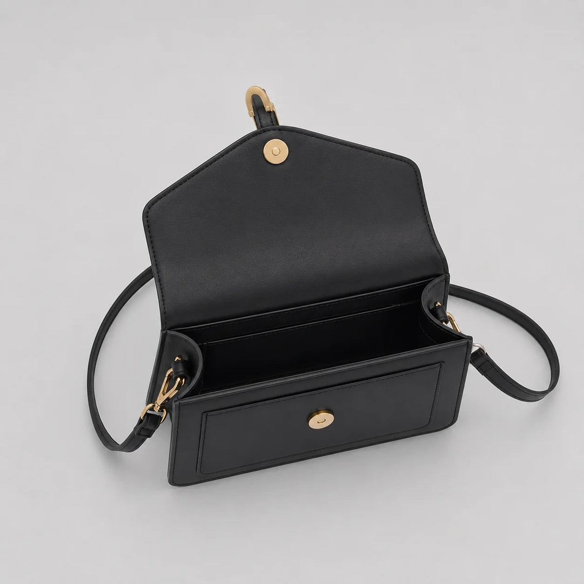 Mini sac bandoulière femme à rabat ma vie en sac
