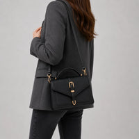Mini sac bandoulière femme à rabat ma vie en sac