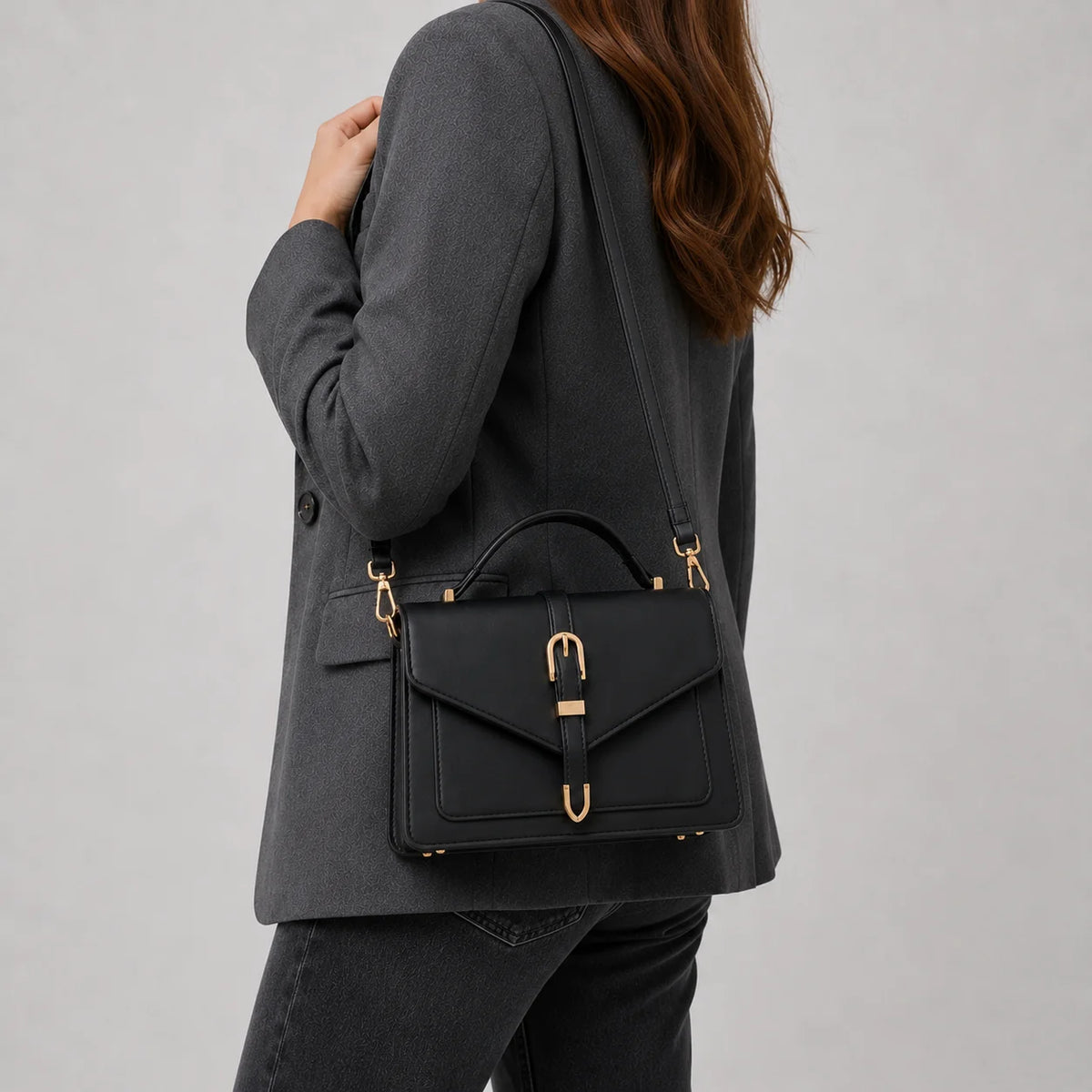 Mini sac bandoulière femme à rabat ma vie en sac