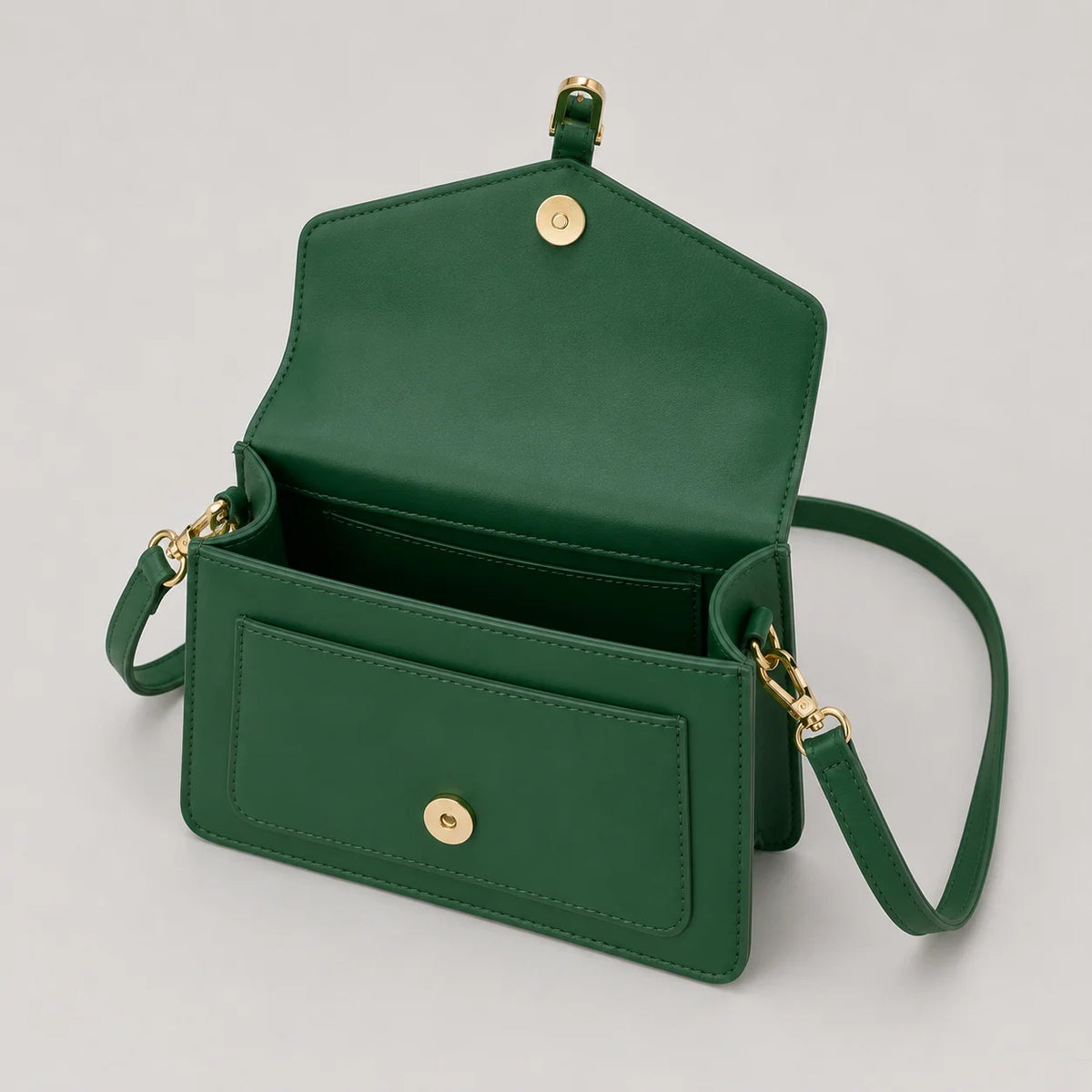 Mini sac bandoulière femme à rabat ma vie en sac