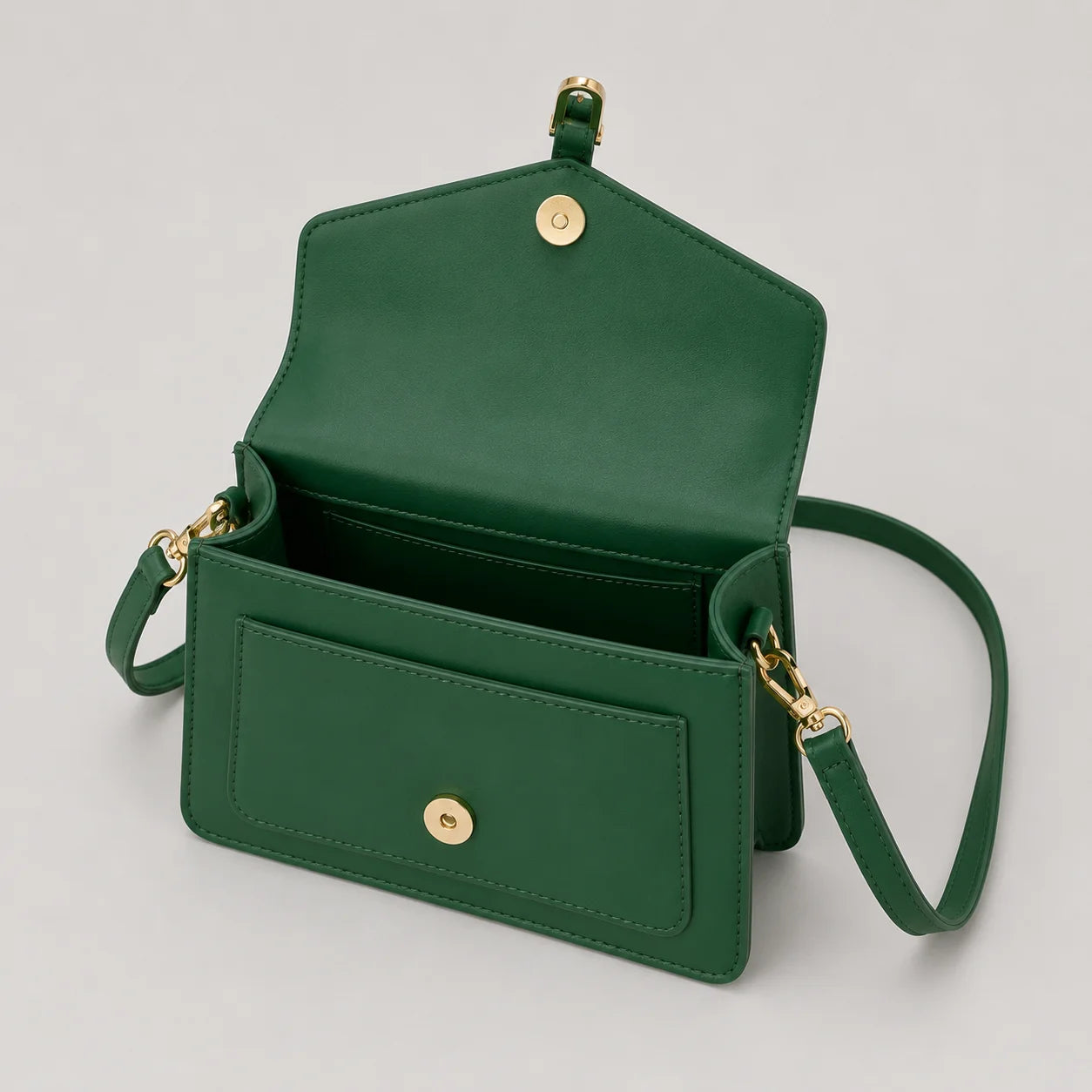 Mini sac bandoulière femme à rabat ma vie en sac