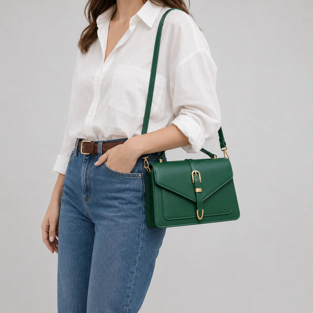 Mini sac bandoulière femme à rabat ma vie en sac