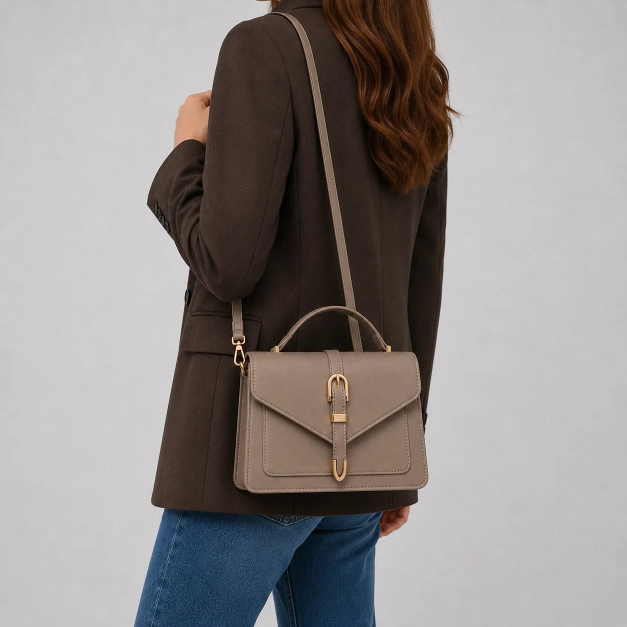 Mini sac bandoulière femme à rabat ma vie en sac