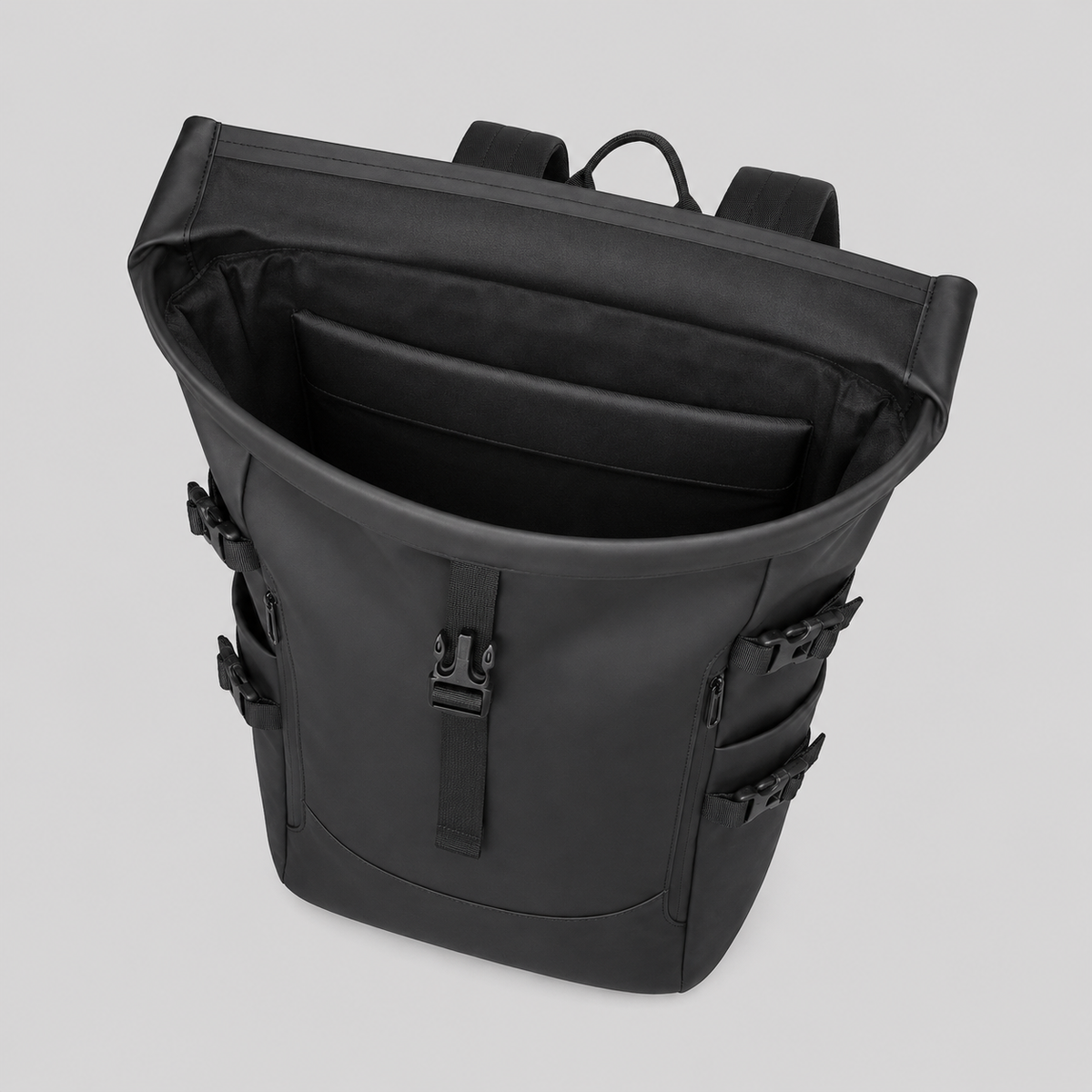 Sac ordinateur homme à bords roulés ma vie en sac