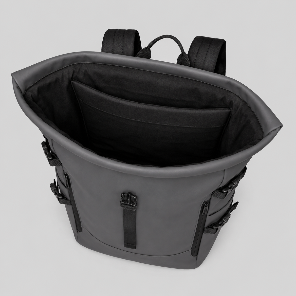 Sac ordinateur homme à bords roulés ma vie en sac
