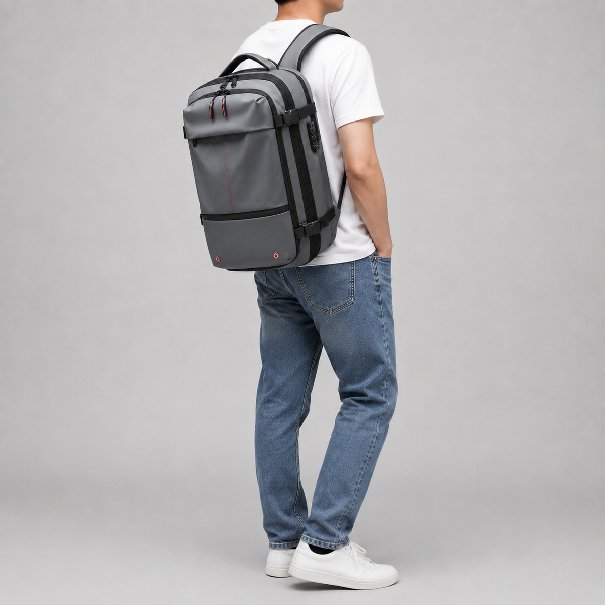 Sac ordinateur homme à compression sous vide ma vie en sac