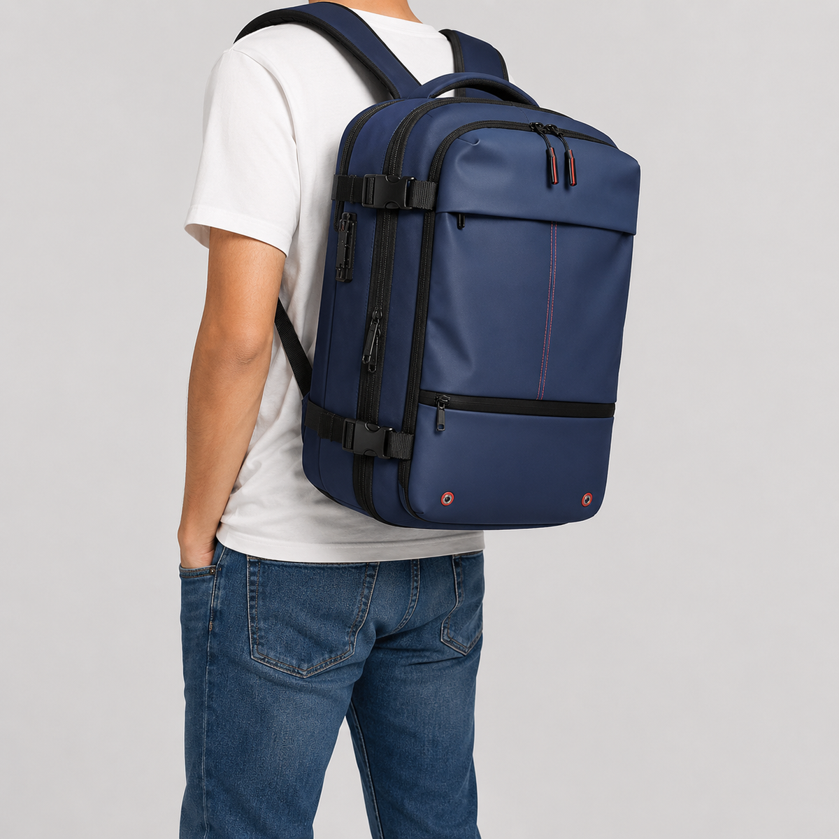 Sac ordinateur homme à compression sous vide ma vie en sac