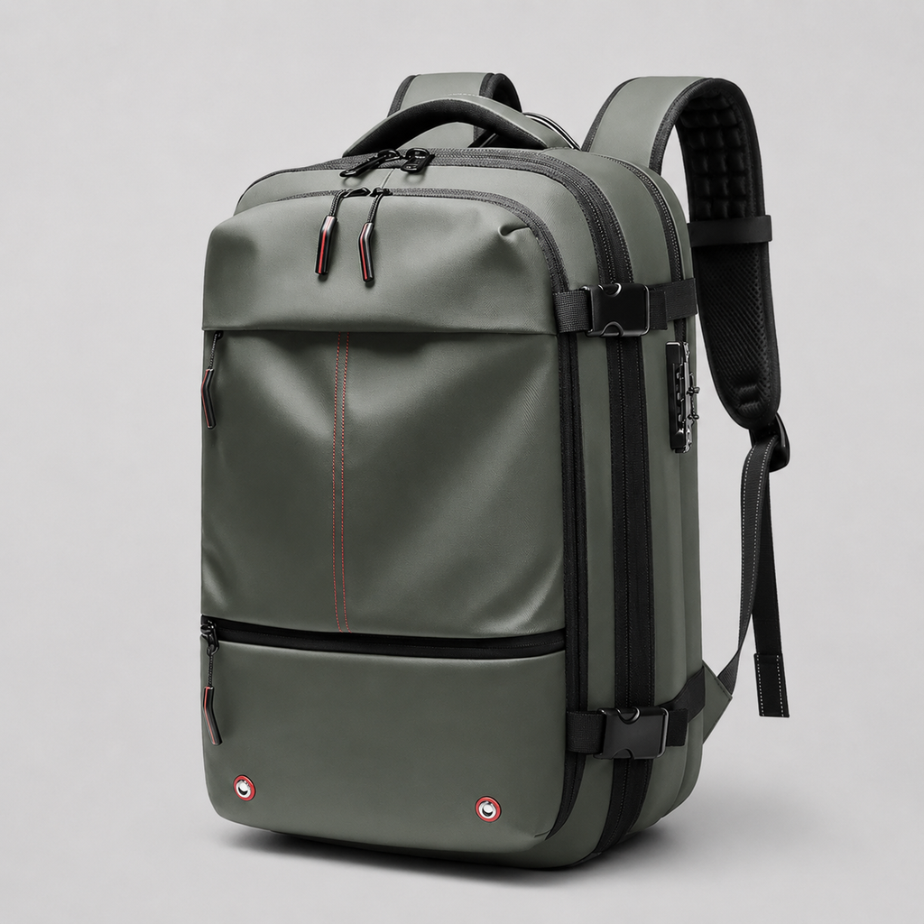 Sac ordinateur homme à compression sous vide ma vie en sac