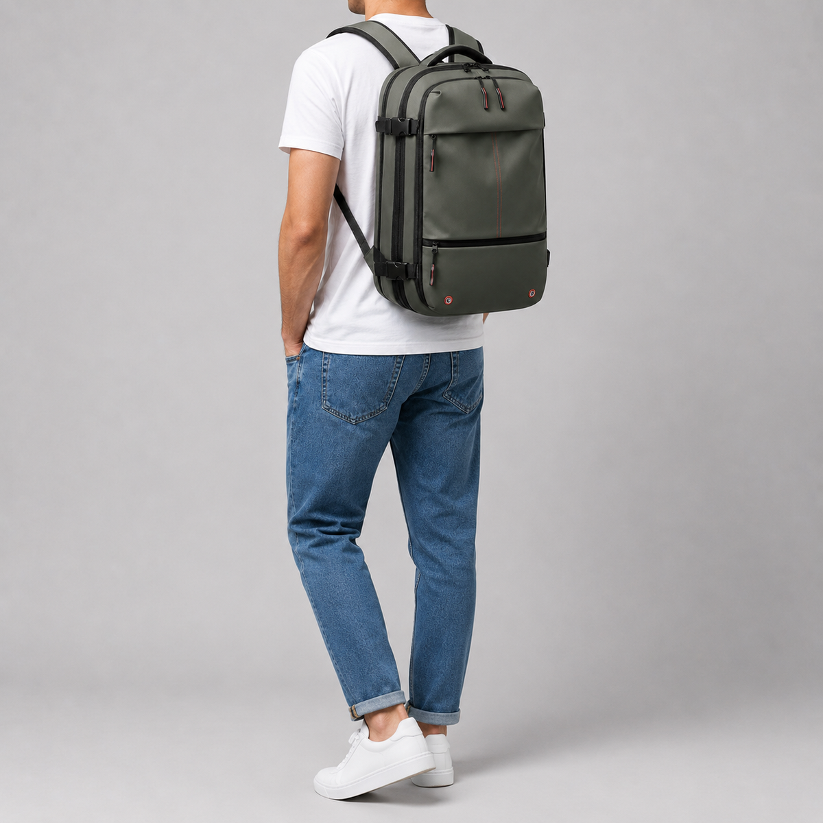 Sac ordinateur homme à compression sous vide ma vie en sac