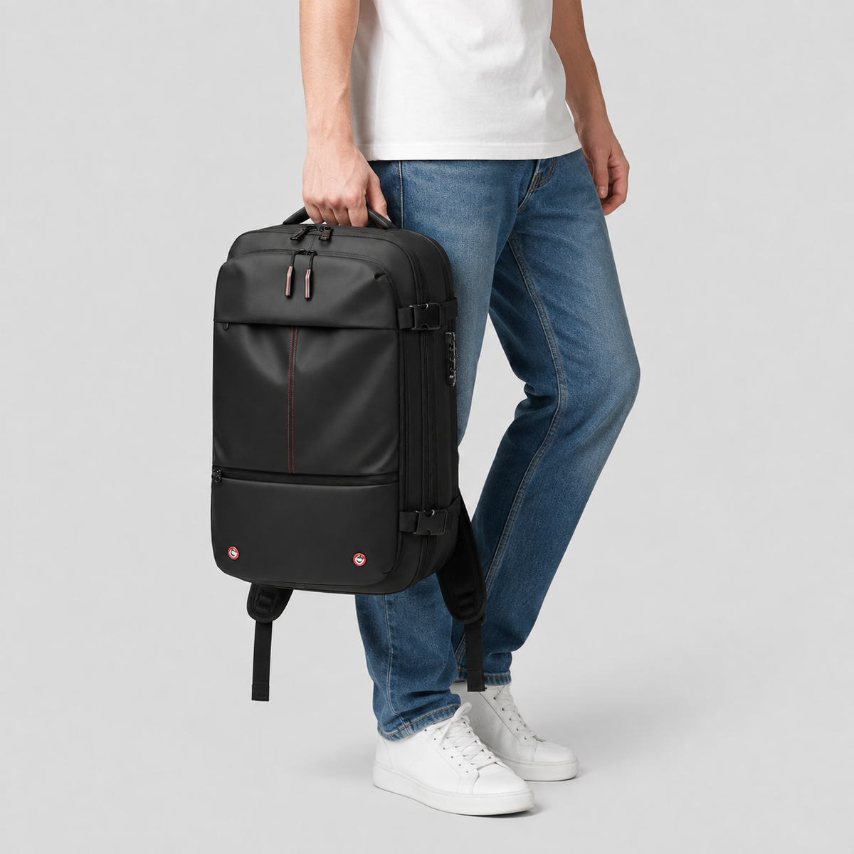 Sac ordinateur homme à compression sous vide ma vie en sac