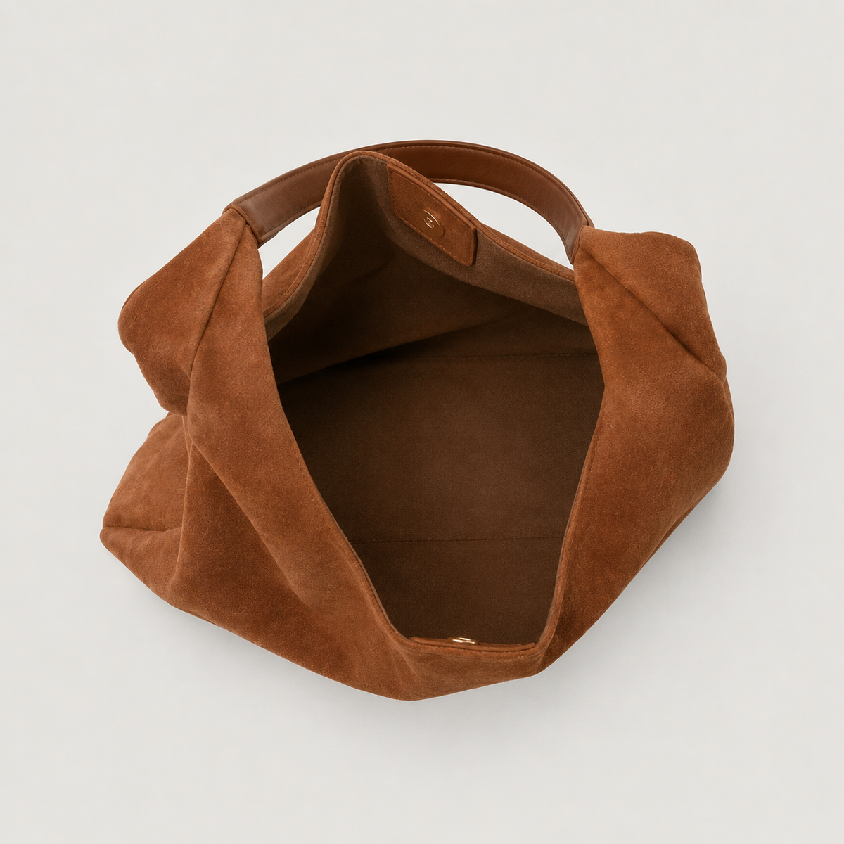 Sac à main femme en daim à bandoulière ma vie en sac