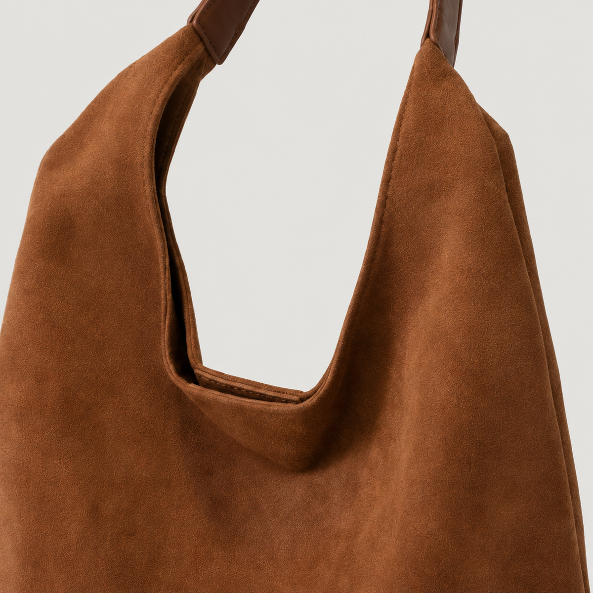 Sac à main femme en daim à bandoulière ma vie en sac