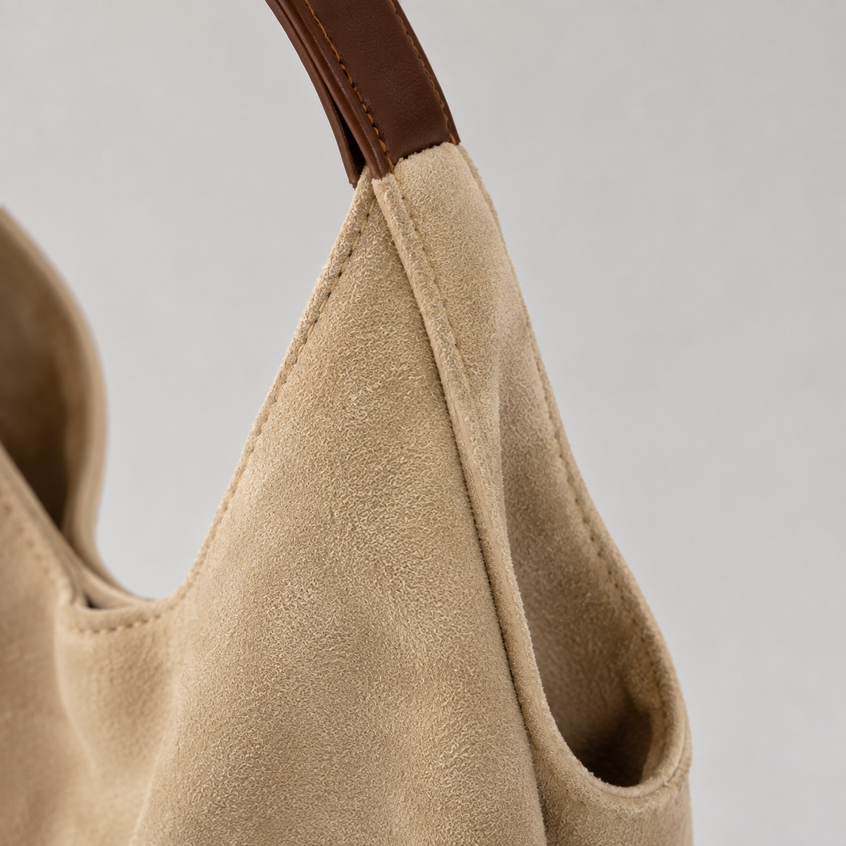 Sac à main femme en daim à bandoulière ma vie en sac