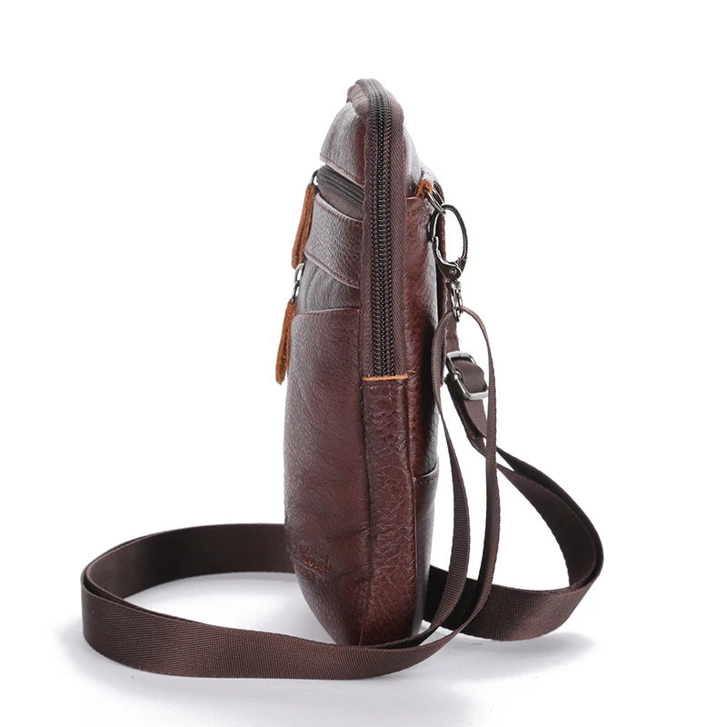 Sac banane homme en simili cuir