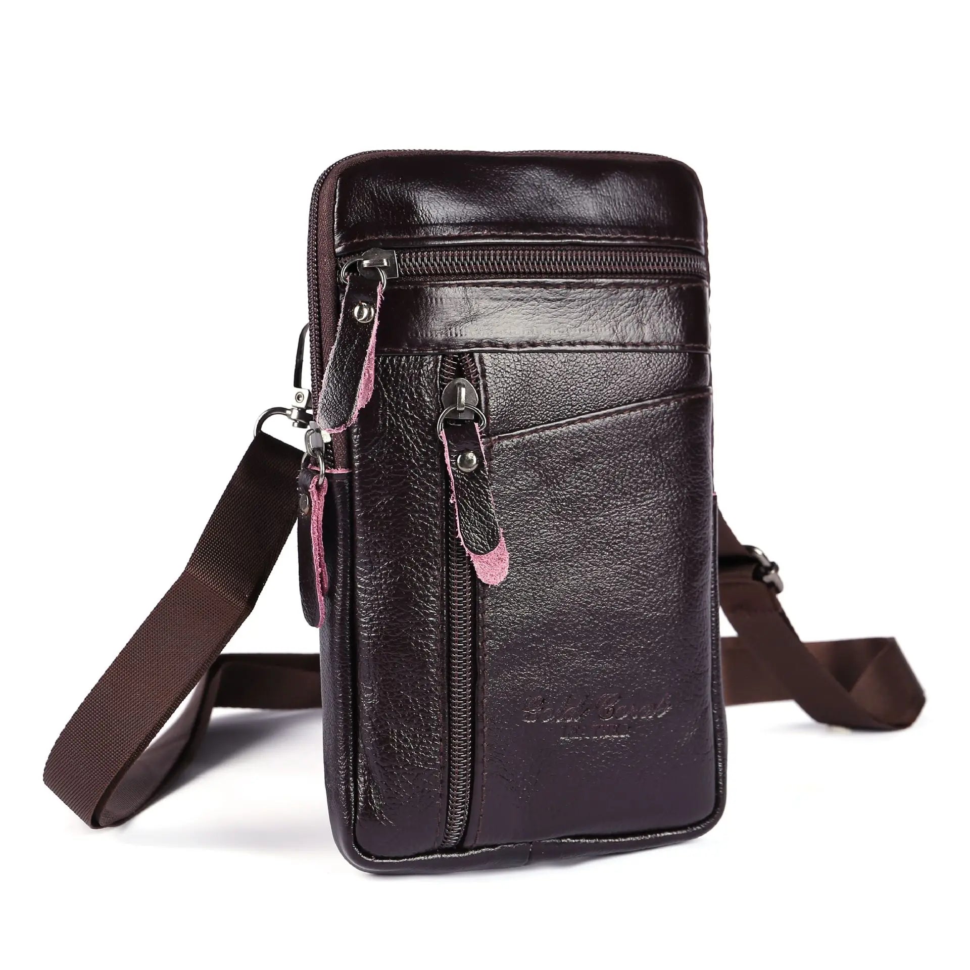 Sac banane homme en simili cuir