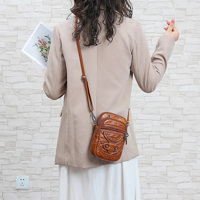 Sac bandoulière femme en simili cuir