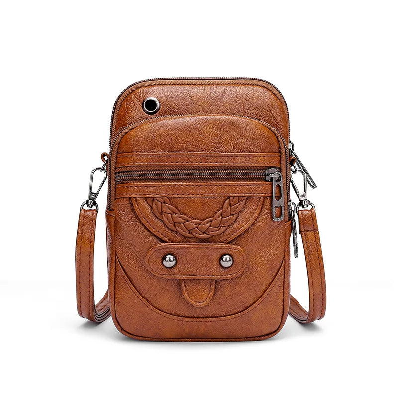 Sac bandoulière femme en simili cuir