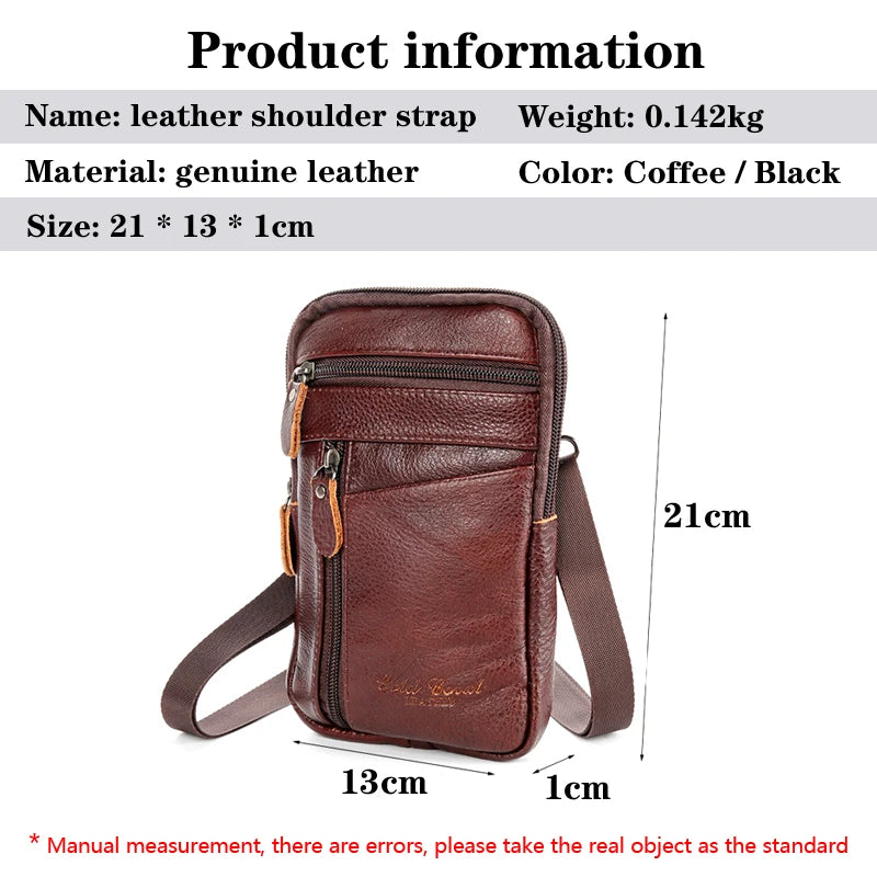 Sac banane homme en simili cuir