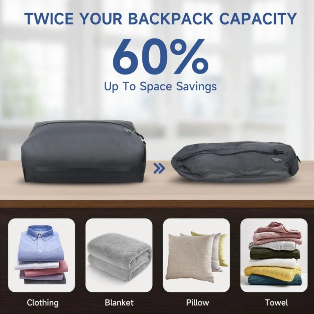 Sac sous vide de voyage pour randonnée
