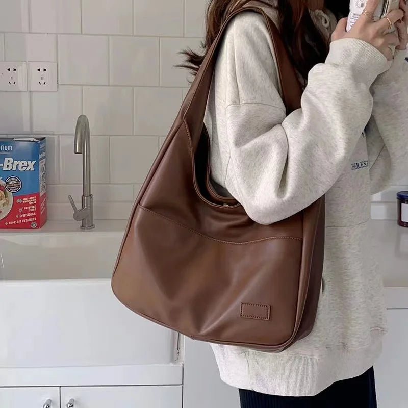 Sac cabas femme en cuir