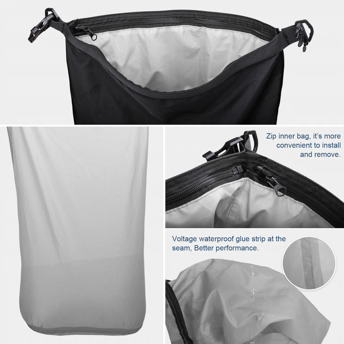 Sacoche moto arrière imperméable