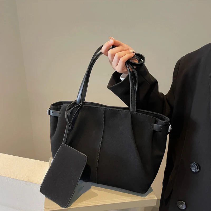 Sac cabas femme en daim