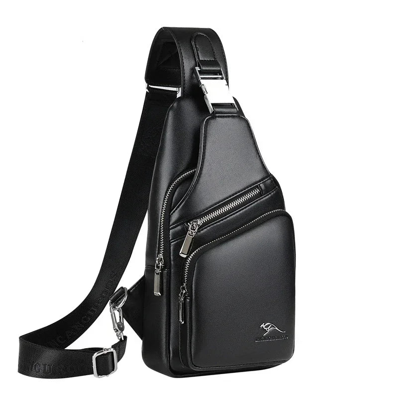 Sacoche homme en simili cuir