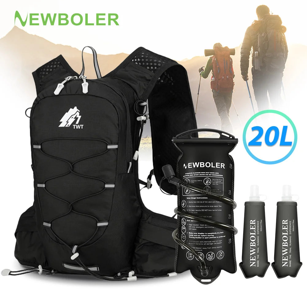 Sac à dos trail compatible poche à eau