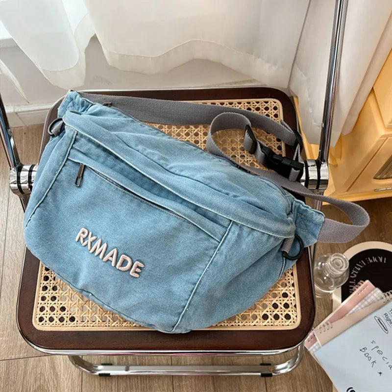 Sac banane unisexe en toile