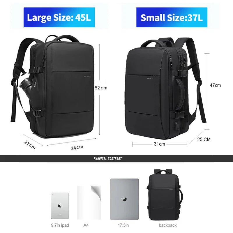 Sac à dos ordinateur extensible