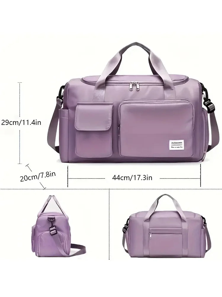 Sac de voyage femme à compartiment chaussures