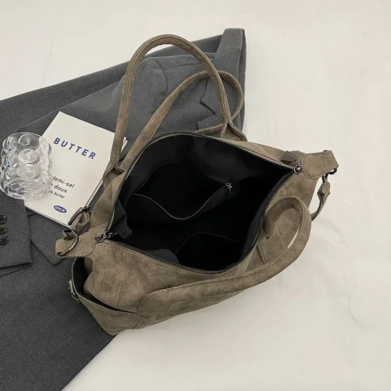 Sac à main femme à bouton-pression