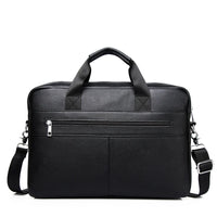 Sac ordinateur homme en cuir rigide