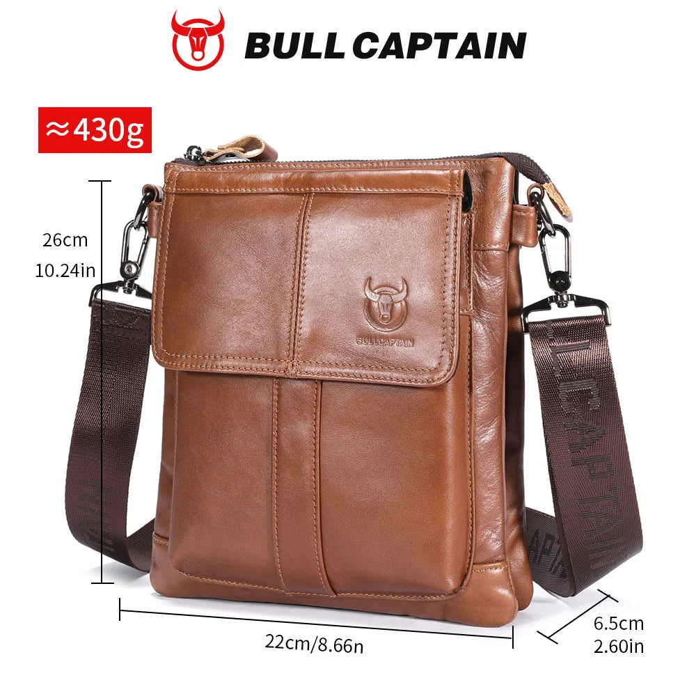 Sac bandoulière homme en cuir
