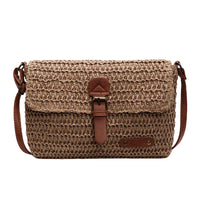 Sac bandoulière en paille