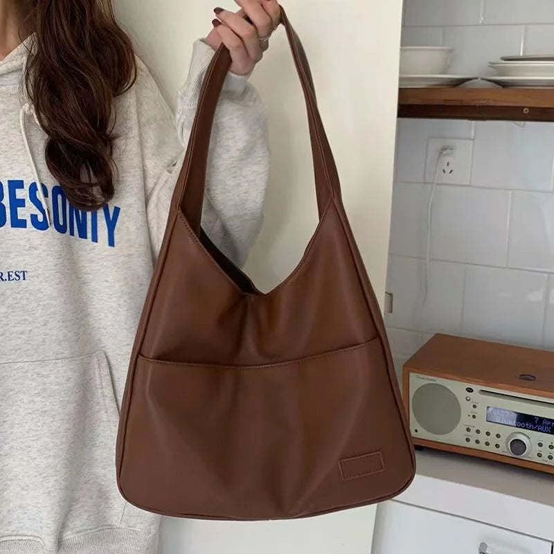 Sac cabas femme en cuir
