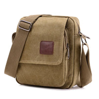 Sac bandoulière homme en toile