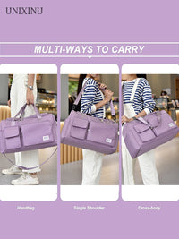 Sac de voyage femme à compartiment chaussures