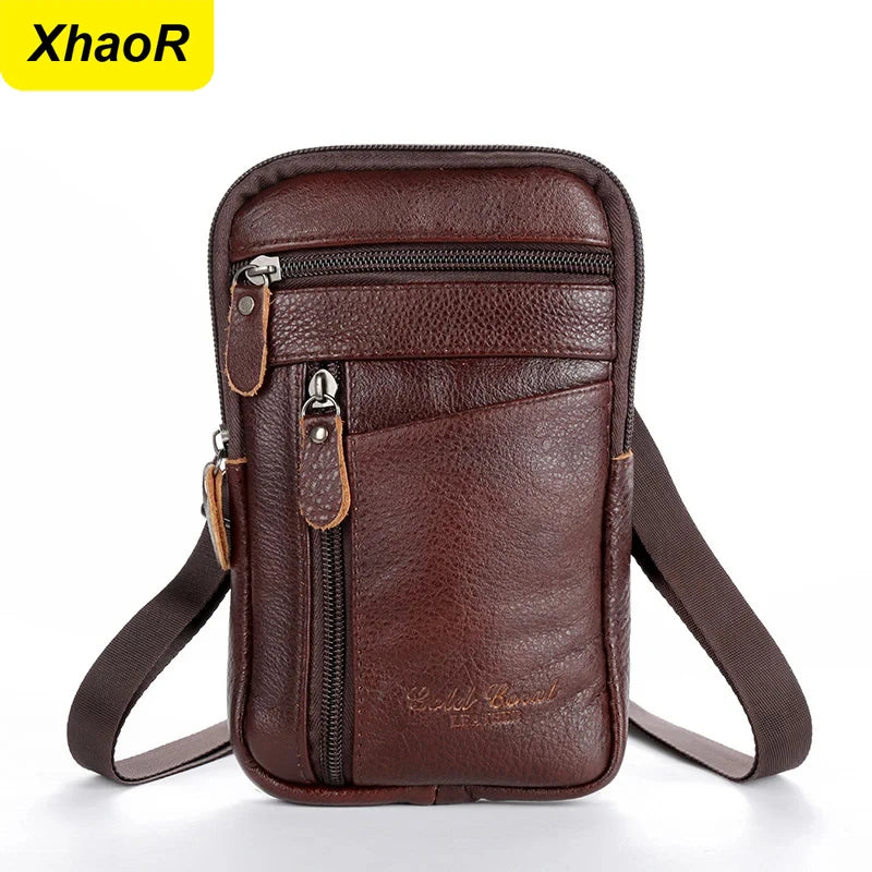 Sac banane homme en simili cuir