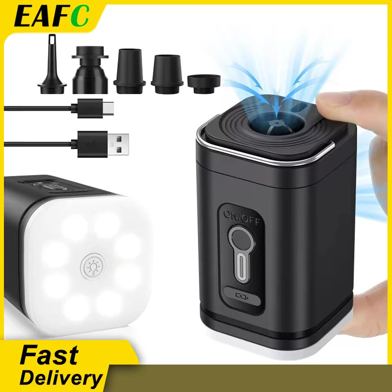Pompe à air rechargeable pour camping