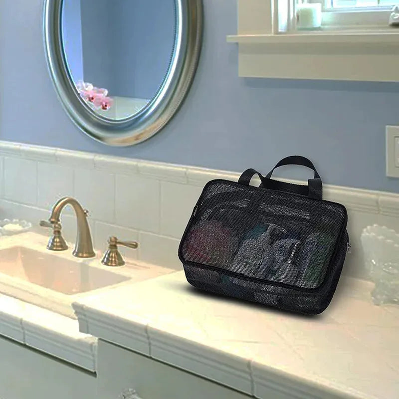 Trousse de douche en filet