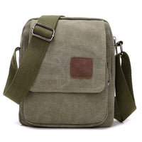 Sac bandoulière homme en toile