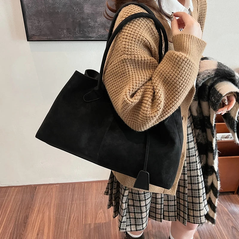Sac hobo femme en faux daim