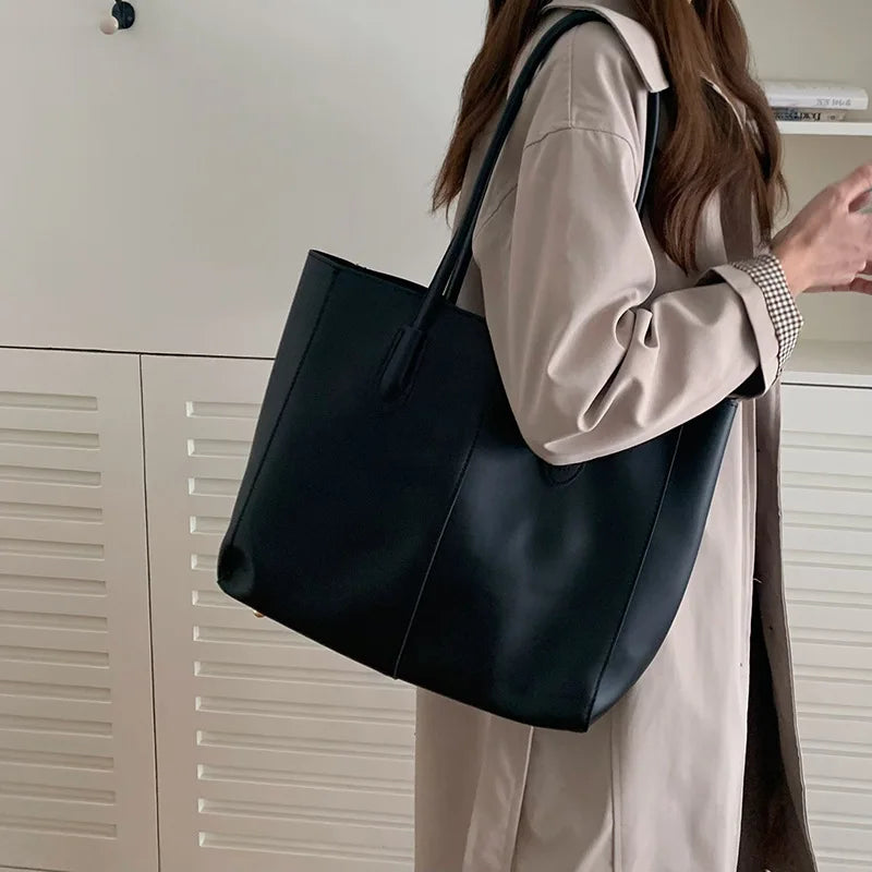 Sac cabas femme à ouverture large