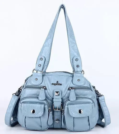 Sac à main femme en simili cuir à anse