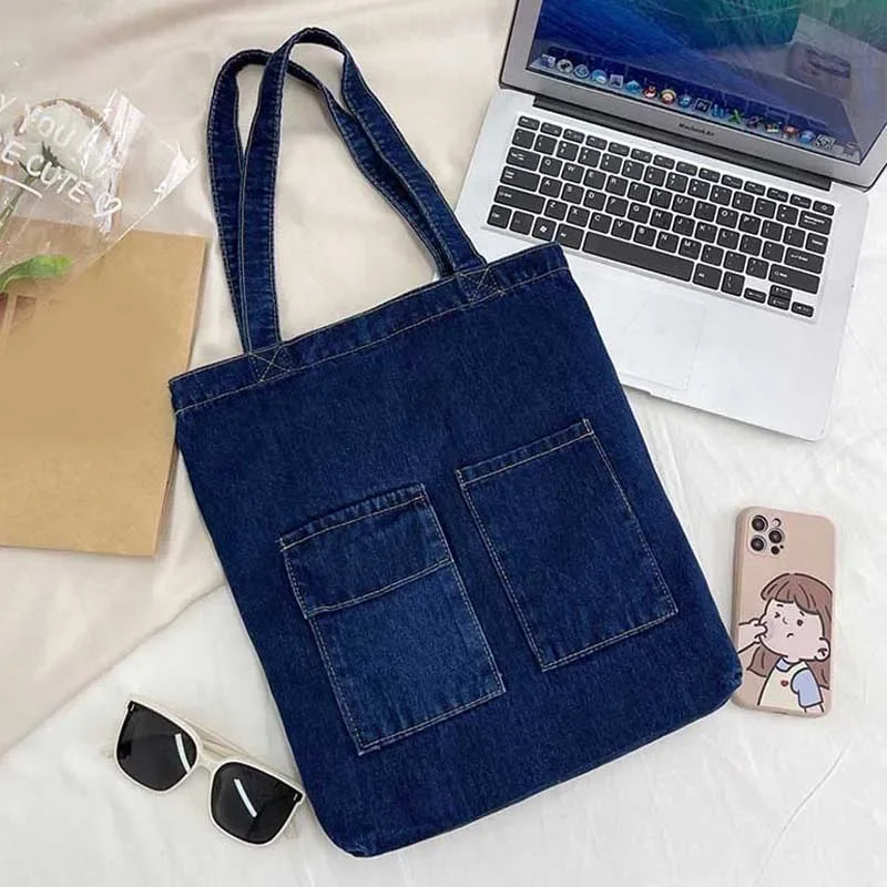 Sac bandoulière en jean