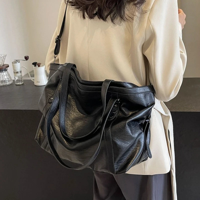 Sac cabas femme en simili cuir